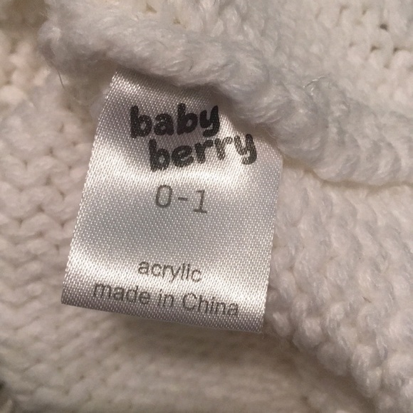 🦋FREE SHIP $50🦋 Baby Knit Hat 0-3 - Picture 5 of 5